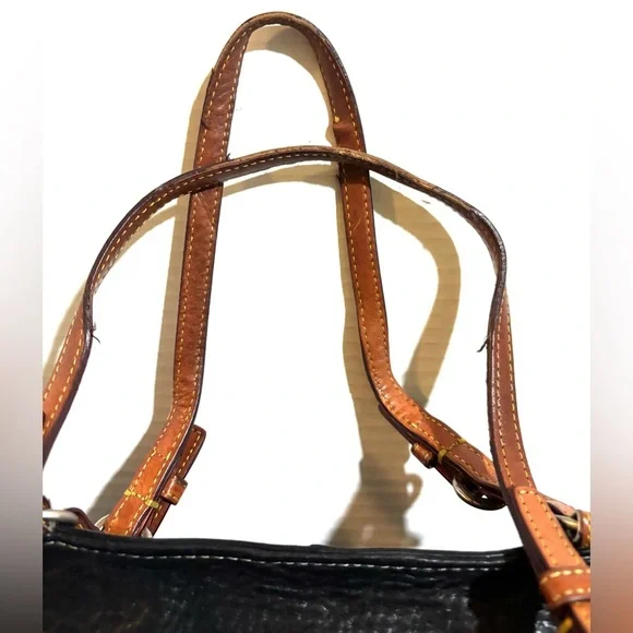 Coach vintage Black Leather Tote Bag - Picture 9 of 11